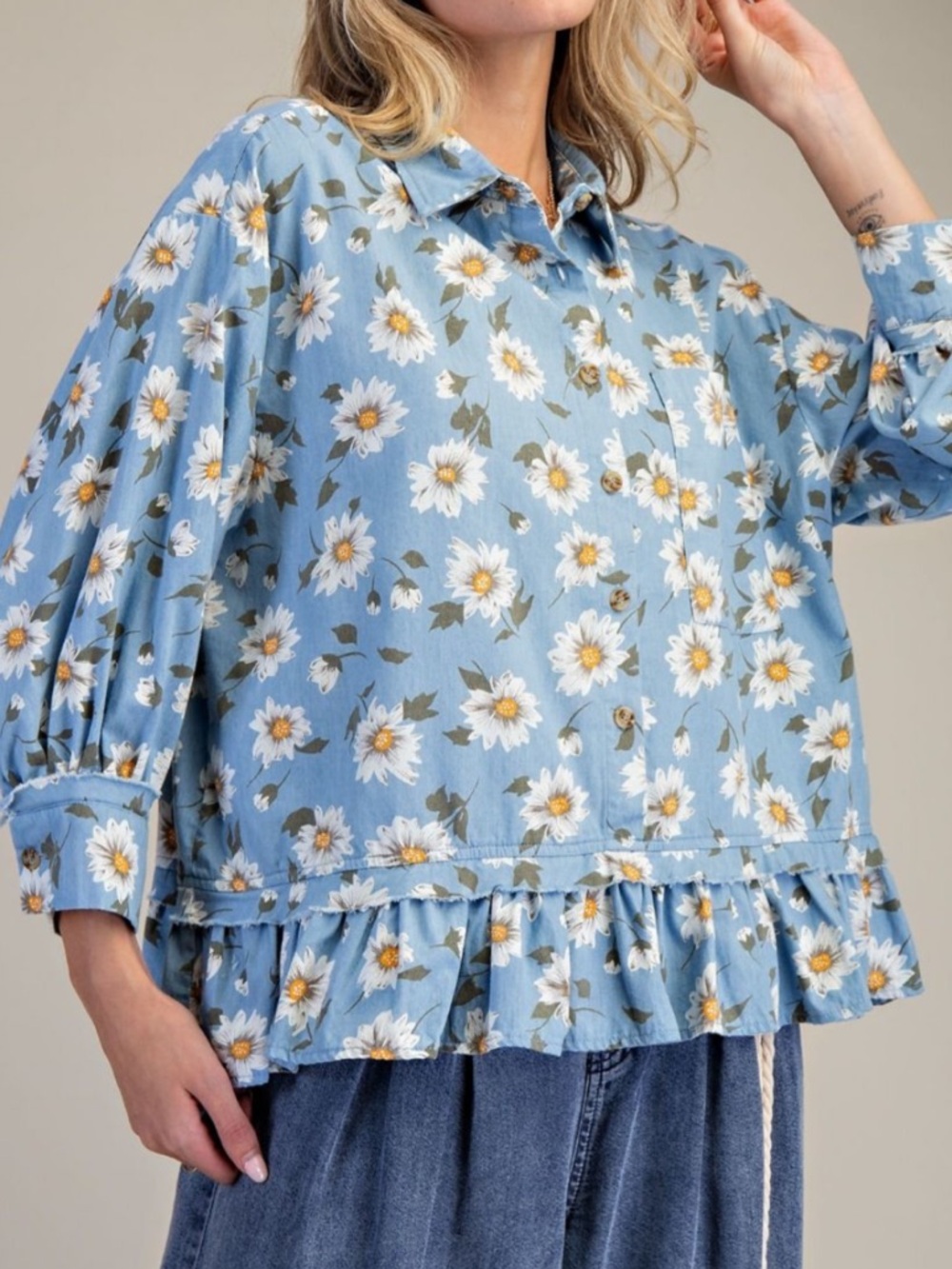 Easel Floral Top